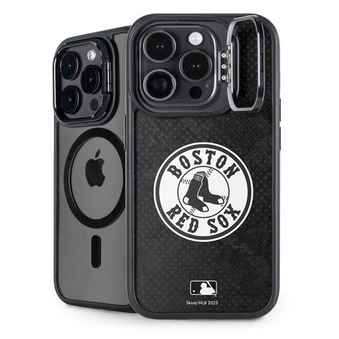 MLB Boston Red Sox Dark Wash iPhone 14 Pro Kickstand Case